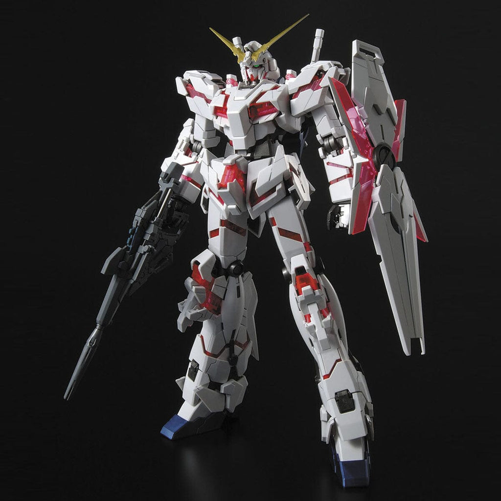 MG 1/100 MG Unicorn Gundam HD Color + MS Cage