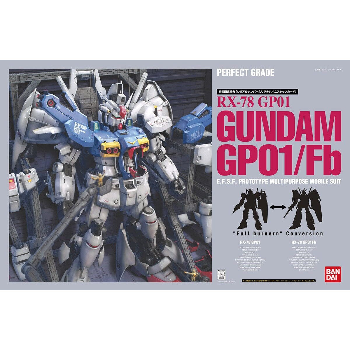 PG 1/60 RX-78 GP-01/Fb "Zephyranthes"