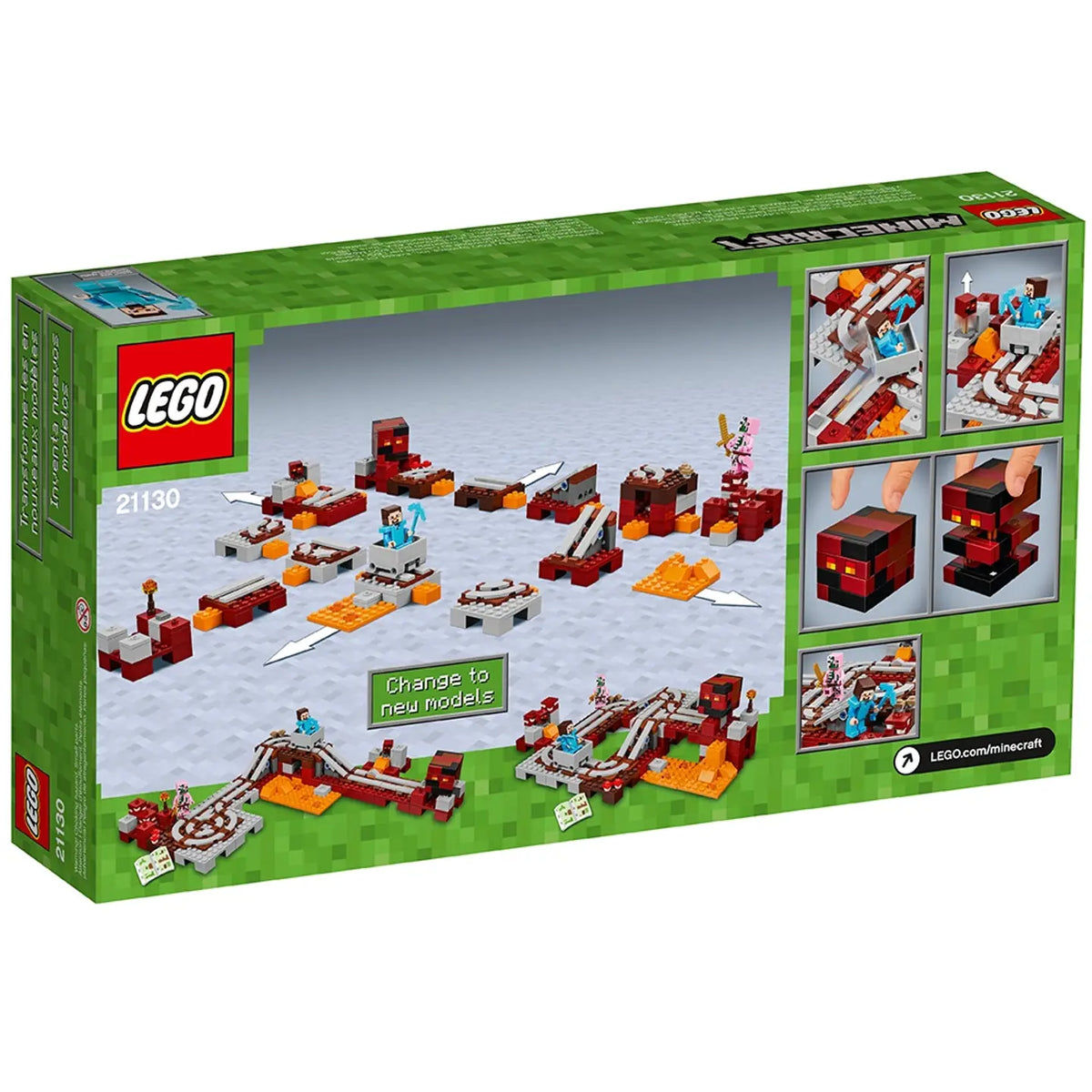 LEGO Minecraft 21130 The Nether Railway