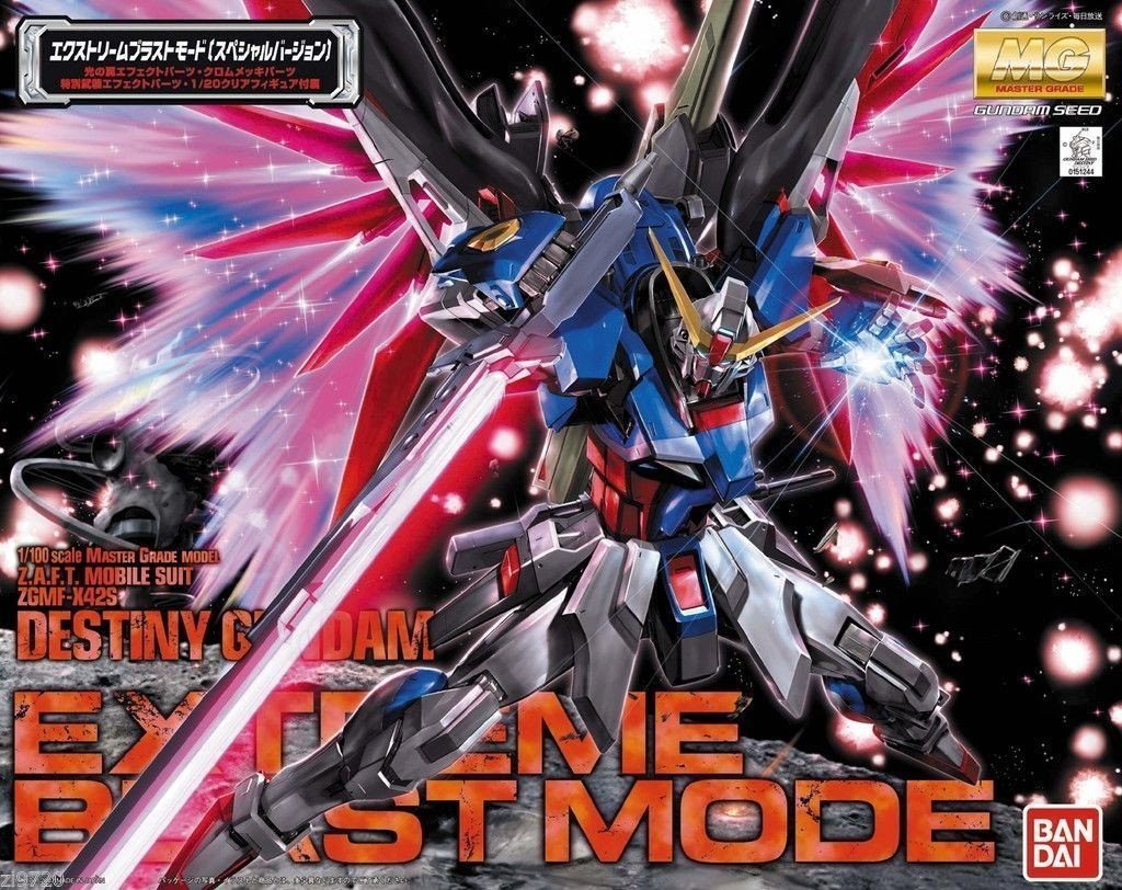 MG 1/100 Destiny Gundam (Extreme Blast Mode)