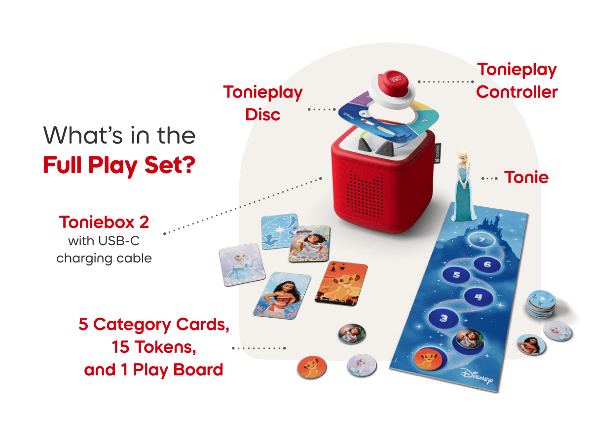 Disney Frozen Toniebox 2 Play Set - Sky Blue