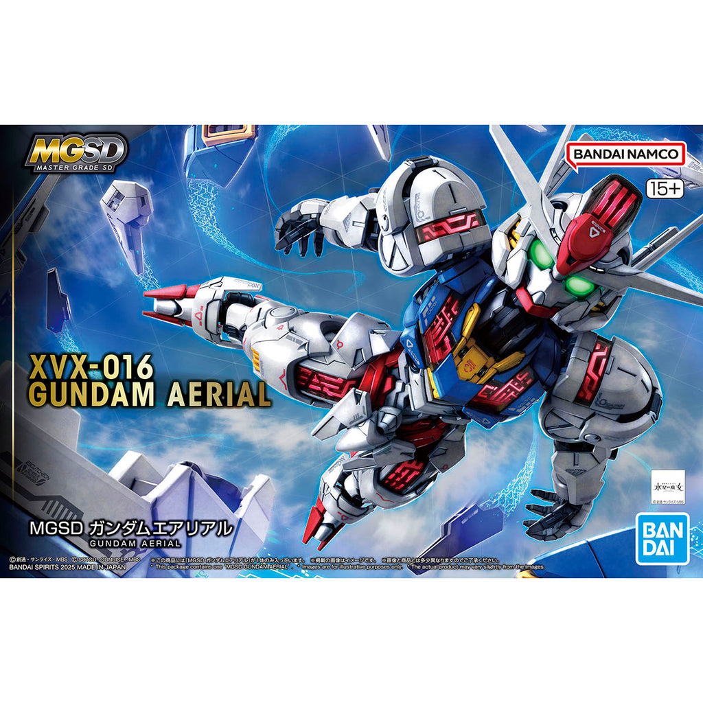 Mobile Suit Gundam The Witch From Mercury MGSD Gundam Aerial Model Kit